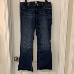 WHBM Mid Rise Everyday Soft Denim Bootcut Jeans